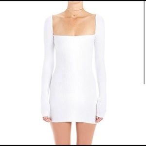 NWT Are you am I Anke dress white